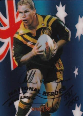 1996 Dynamic Series 1 National Heroes Signatures