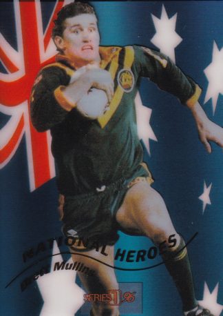 1996 Dynamic Series 1 National Heroes Signature - NH6 Brett Mullins