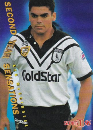 1996 Dynamic Series 1 Second Year Sensations - SY03 Ken McGuinness Western Suburbs Magpies