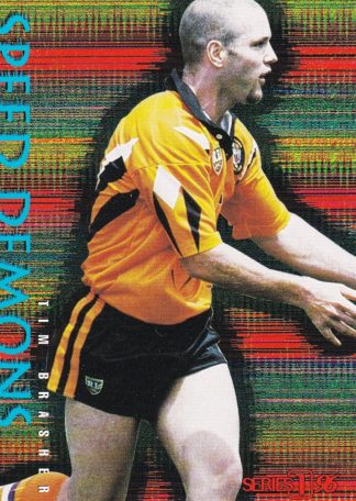 1996 Dynamic Series 1 Speed Demons - SD04 Tim Brasher Sydney Tigers