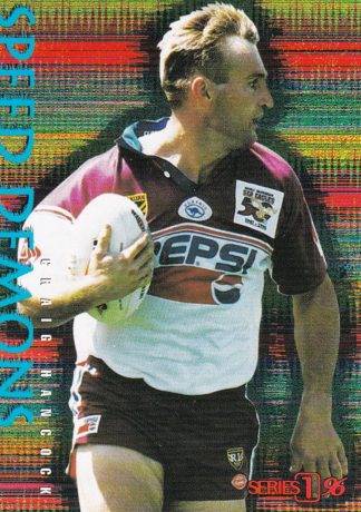 1996 Dynamic Series 1 Speed Demons - SD09 Craig Hancock Manly Sea Eagles