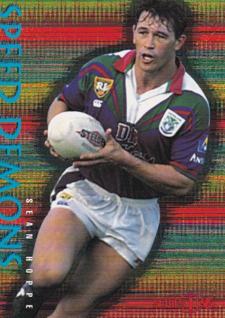 1996 Dynamic Series 1 Speed Demons - SD14 Sean Hoppe Auckland Warriors