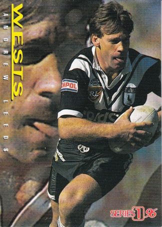 1996 Dynamic Series 1 Common Card - Base 003 Andrew Leeds Western Suburbs Magpies