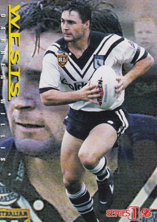 1996 Dynamic Series 1 Common Card - Base 009 Darren Willis Western Suburbs Magpies