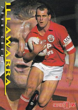 1996 Dynamic Series 1 Common Card - Base 011 John Cross Illawarra Steelers