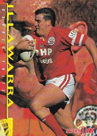 1996 Dynamic Series 1 Common Card - Base 012 Darren Fritz Illawarra Steelers