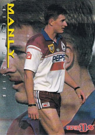 1996 Dynamic Series 1 Common Card - Base 025 Steve Menzies Manly Sea Eagles