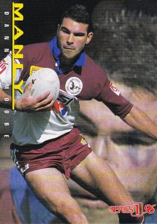 1996 Dynamic Series 1 Common Card - Base 026 Danny Moore Manly Sea Eagles
