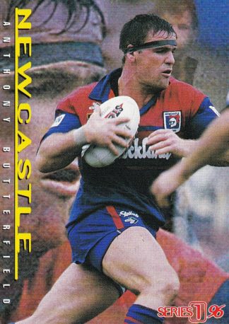1996 Dynamic Series 1 Common Card - Base 029 Anthony Butterfield Newcastle Knights