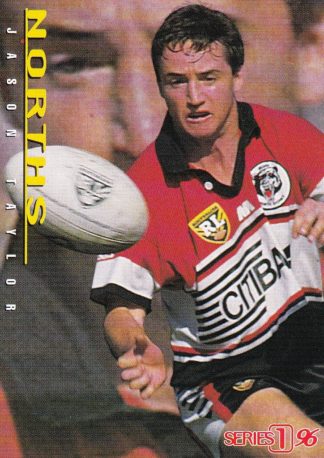 1996 Dynamic Series 1 Common Card - Base 044 Jason Taylor North Sydney Bears