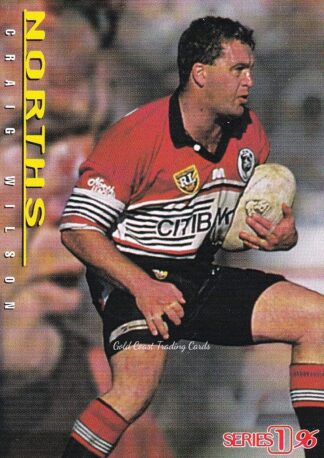 1996 Dynamic Series 1 Common Card - Base 045 Craig Wilson North Sydney Bears