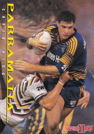1996 Dynamic Series 1 Common Card - Base 049 Chris King Parramatta Eels