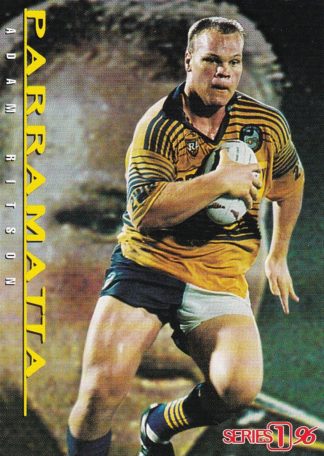 1996 Dynamic Series 1 Common Card - Base 053 Adam Ritson Parramatta Eels