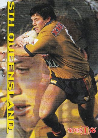 1996 Dynamic Series 1 Common Card - Base 064 Terry Cook South Qld Crushers