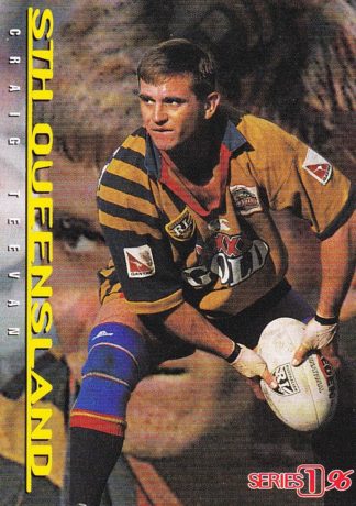 1996 Dynamic Series 1 Common Card - Base 071 Craig Teevan South Qld Crushers