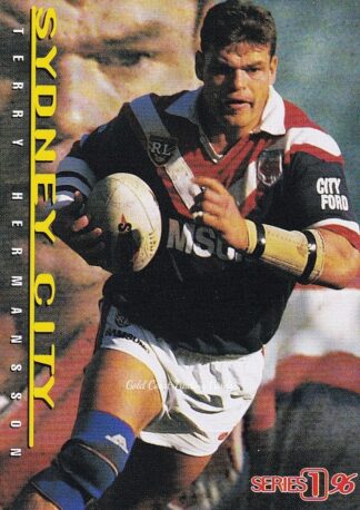 1996 Dynamic Series 1 Common Card - Base 084 Terry Hermansson Sydney Roosters