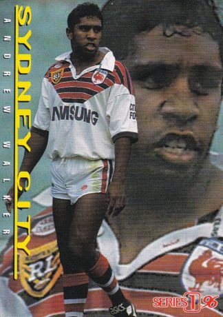 1996 Dynamic Series 1 Common Card - Base 089 Andrew Walker Sydney Roosters