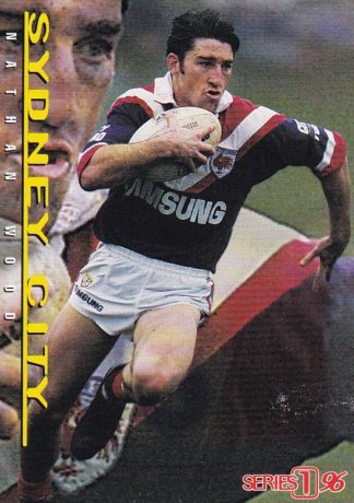 1996 Dynamic Series 1 Common Card - Base 090 Nathan Wood Sydney Roosters
