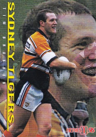 1996 Dynamic Series 1 Common Card - Base 092 Tim Brasher Sydney Tigers