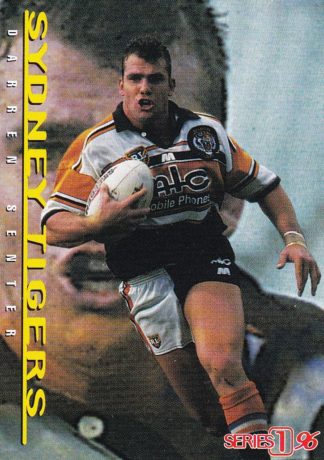 1996 Dynamic Series 1 Common Card - Base 096 Darren Senter Sydney Tigers