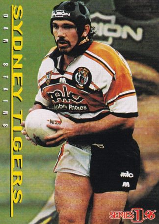 1996 Dynamic Series 1 Common Card - Base 098 Dan Stains Sydney Tigers