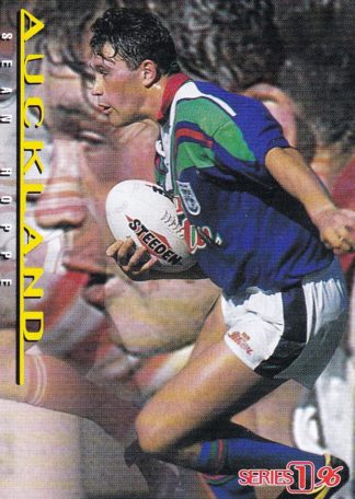 1996 Dynamic Series 1 Common Card - Base 101 Sean Hoppe Auckland Warriors