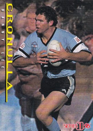 1996 Dynamic Series 1 Common Card - Base 134 Danny Lee Cronulla Sharks