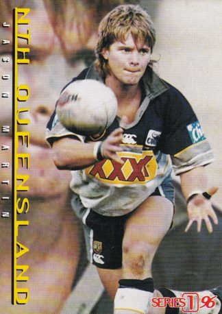 1996 Dynamic Series 1 Common Card - Base 161 Jason Martin North Qld Cowboys