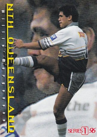 1996 Dynamic Series 1 Common Card - Base 162 Willie Morganson North Qld Cowboys