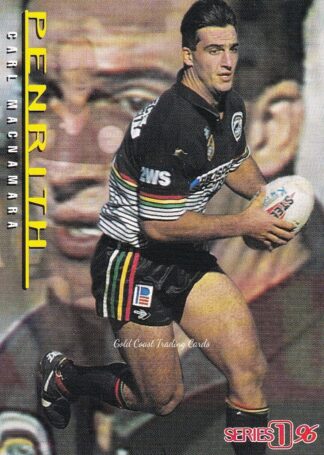 1996 Dynamic Series 1 Common Card - Base 165 Carl McNamara Penrith Panthers