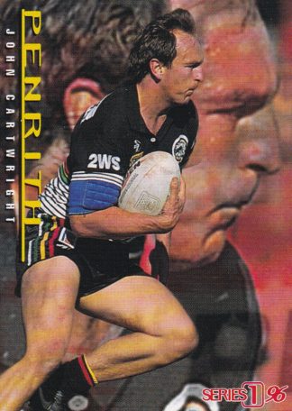 1996 Dynamic Series 1 Common Card - Base 168 John Cartwright Penrith Panthers