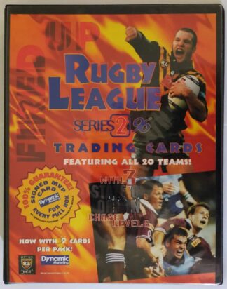 1996 Dynamic Series 2 All Fired Up Official Rugby League Album