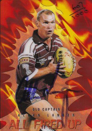 1996 Dynamic Series 2 All Fired Up Signatures