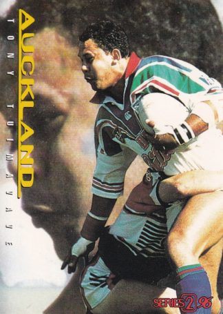 1996 Dynamic Series 2 Common Card - Base 008 Tony Tuimavave Auckland Warriors