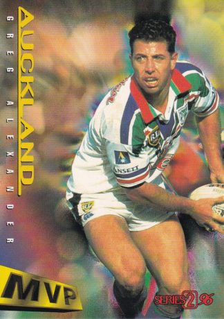 1996 Dynamic Series 2 Common Card - Base 009 Greg Alexander Auckland Warriors