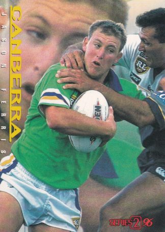 1996 Dynamic Series 2 Common Card - Base 022 Jason Ferris Canberra Raiders