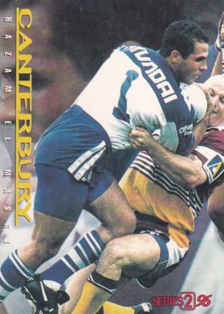 1996 Dynamic Series 2 Common Card - Base 028 Hazem El Masri Canterbury Bulldogs