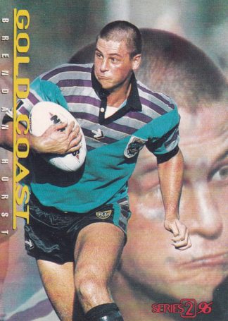 1996 Dynamic Series 2 Common Card - Base 048 Brendan Hurst Gold Coast Chargers