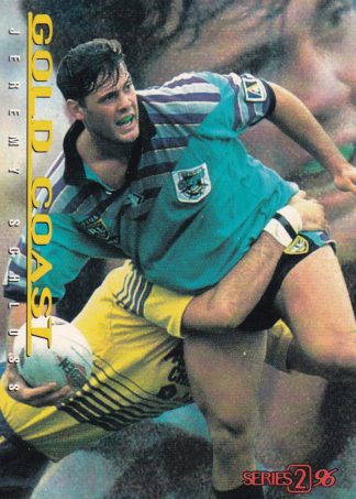 1996 Dynamic Series 2 Common Card - Base 051 Jeremy Schloss Gold Coast Chargers