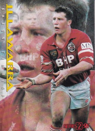 1996 Dynamic Series 2 Common Card - Base 060 Shaun Timmins Illawarra Steelers