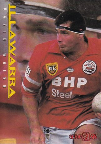 1996 Dynamic Series 2 Common Card - Base 061 David Walsh Illawarra Steelers