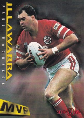 1996 Dynamic Series 2 Common Card - Base 063 Paul McGregor Illawarra Steelers