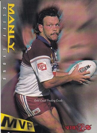 1996 Dynamic Series 2 Common Card - Base 072 Cliff Lyons Manly Sea Eagles