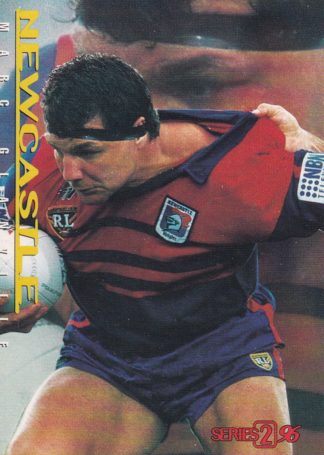 1996 Dynamic Series 2 Common Card - Base 075 Marc Glanville Newcastle Knights