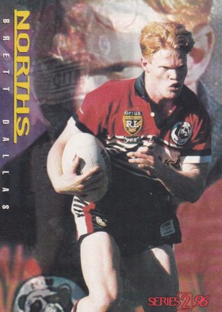 1996 Dynamic Series 2 Common Card - Base 093 Brett Dallas North Sydney Bears