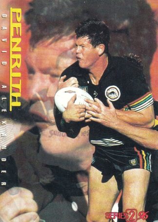 1996 Dynamic Series 2 Common Card - Base 111 David Alexander Penrith Panthers