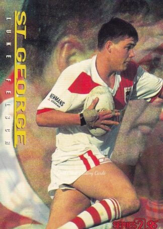 1996 Dynamic Series 2 Common Card - Base 120 Luke Felsch St George Dragons