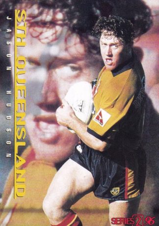 1996 Dynamic Series 2 Common Card - Base 128 Jason Hudson South Qld Crushers