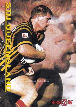 1996 Dynamic Series 2 Common Card - Base 134 Grant Young South Qld Crushers