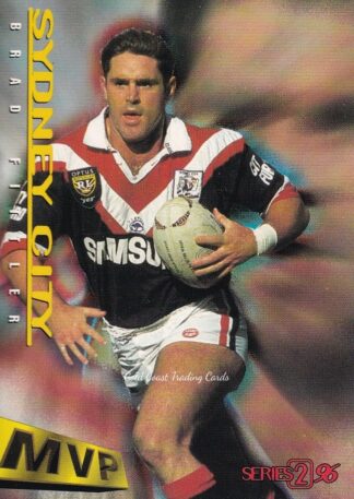 1996 Dynamic Series 2 Common Card - Base 153 Brad Fittler Sydney City Roosters